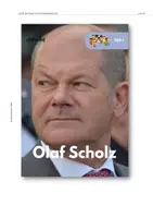 Vorschau - Unterrichtsreihen - Olaf Scholz als Bundeskanzler und die Bundestagswahl 2025 - Seite 1
