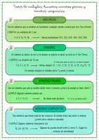 Vista previa - Refuerzo / NEE / Materiales de apoyo - Pack múltiplos, divisores y criterios de divisibilidad - página 1