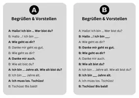 Vorschau - Fördermaterial/Inklusion - Dialoge: Begrüßen und Vorstellen - Seite 2