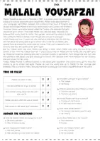 anteprima - Esercizi - Inspiring women - 8 READING PASSAGES FOR BEGINNERS - Pagina 3