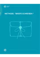Vorschau - Merkblätter - Checkliste: Briefe schreiben - Deckblatt