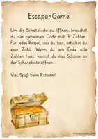 Vorschau - Arbeitsblätter - Escape Game Wortarten Klasse 2/3 - Seite 3