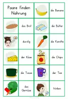 Vorschau - Spiele - Paare finden - Essen/Nahrung- differenziert - Seite 2
