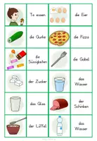 Vorschau - Spiele - Paare finden - Essen/Nahrung- differenziert - Seite 3