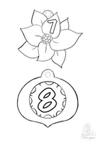 anteprima - Flashcard - Calendario dell'Avvento: creiamo gli addobbi per l'albero - Pagina 3