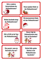 Vorschau - Bildkarten - 40 Fragen zur Spontanrede über Weihnachtsmann - Seite 2