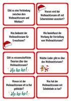 Vorschau - Bildkarten - 40 Fragen zur Spontanrede über Weihnachtsmann - Seite 3