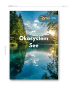 Vorschau - Unterrichtsreihen - Ökosystem See: Themenheft mit Jahreszeiten - Seite 1