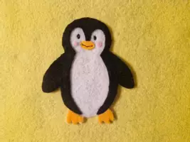 Vorschau - Mal- und Bastelvorlagen - SVG-Datei Pinguin für den vielfältigen Einsatz im Unterricht - Seite 3
