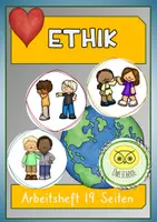 Vorschau - Arbeitsblätter - Arbeitsheft Ethik für die Grundschule - Deckblatt
