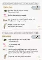Vorschau - Arbeitsblätter - Rollenspiele Gewaltfreie Kommunikation - Konflikte lösen GFK - Seite 3