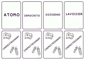 anteprima - Flashcard - Chemestrionary: gioco di squadra per ripassare la chimica - Pagina 1