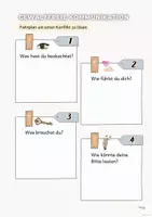 Vorschau - Arbeitsblätter - GFK Gewaltfreie Kommunikation allgemeiner Fahrplan Konflikt lösen - Seite 1