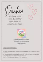 Vorschau - Poster - Klassenschild für deine Tiger-Klasse - Seite 1