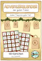 Vorschau - Anderer Materialtyp - Adventskalender mit 48 guten Taten - Deckblatt