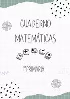 Vista previa - Hojas de trabajo - Cuaderno Matemáticas con numeración del 1-40 - página 1