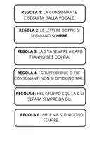 anteprima - Serie di lezioni - DIVISIONE IN SILLABE - Pagina 2