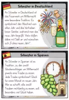 Vorschau - Bildkarten - Silvester in aller Welt | Wissenskartei / Abschreibkartei - Seite 2