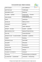 Vorschau - Arbeitsblätter - Survey project: Ecological challenges, environmental protection & sustainability - Seite 2