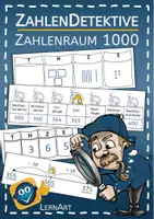 Vorschau - Arbeitsblätter - Zahlendetektive im Zahlenraum 1000 - Große Zahlen verstehen - Deckblatt