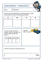 Vorschau - Arbeitsblätter - Zahlendetektive im Zahlenraum 1000 - Große Zahlen verstehen - Seite 3