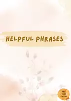 Vorschau - Arbeitsblätter - connectives, linking words, useful phrases - Deckblatt