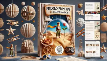 anteprima - Altro tipo di materiale - Recita e Scenografia ispirata al Piccolo Principe - Pagina di copertina