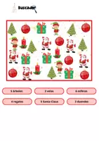 Vista previa - Hojas de trabajo - Actividades de Navidad - página 2
