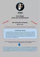 Vorschau - Unterrichtsreihen - Arno Geiger "Unter der Drachenwand" - AB zu den Leitmotiven - Deckblatt