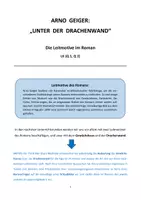 Vorschau - Unterrichtsreihen - Arno Geiger "Unter der Drachenwand" - AB zu den Leitmotiven - Seite 2
