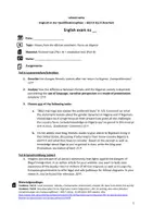 Vorschau - Klassenarbeiten - Klausur Nigeria (fictional) - Ifemelu's reunions + Mediation (mit EWH) - Seite 1