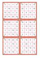 Vorschau - Spiele - Bingo Karten Weihnachten Zahlenraum 20 - Seite 2