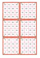 Vorschau - Spiele - Materialpaket Bingo Karten Weihnachten ZR10, ZR20 & ZR 50 inkl. Zahlengenerator für Smartboard/Digitale Tafel - Seite 2