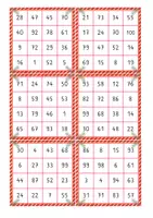 Vorschau - Spiele - Materialpaket Bingo Karten Weihnachten ZR10, ZR20 & ZR 50 inkl. Zahlengenerator für Smartboard/Digitale Tafel - Seite 3
