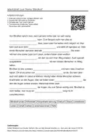Vorschau - Arbeitsblätter - Lernposter + Arbeitsblätter zum Thema "Blindheit" + Lösung & MP3 + Mindmap + Infografik - Seite 1