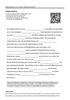 Vorschau - Arbeitsblätter - Arbeitsblätter zum Thema "Blindschleiche" + Lösung & MP3 + Mindmap + Infografik - Deckblatt