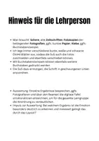 Vorschau - Arbeitsblätter - Feelings out! Gefühle durchs Layout verstärken (Kunst, praktische Aufgabe) - Seite 1