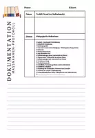 Vorschau - Lehrpläne/Lehrermaterial - Organisation Klassenbucheinträge - Seite 1