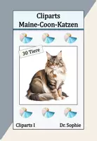 Vorschau - selbst erstellte Cliparts/Grafiken - Cliparts Maine-Coon-Katzen Sticker Klassenmaskottchen Tiere - Deckblatt