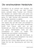 Vorschau - Arbeitsblätter - Escape Room Wortarten Winter Kommissar Carl Clever - Seite 2