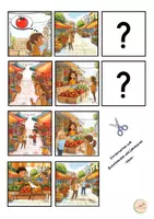 Vorschau - Mal- und Bastelvorlagen - Materialpaket: Kreatives Schreiben DaF/DaZ - Seite 3