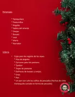 Vista previa - Tarjetas / Manipulativos - El Niño del Tambor Drama Escolar Navideño - página 1