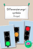 Vorschau - Anderer Materialtyp - Differenzierungsstufen Ampel - kostenlos - Deckblatt