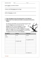Vorschau - Arbeitsblätter - Verben im Präsens+Präteritum: Gruselgeschichten (zweifach differenziert+LÖSUNGEN) Klasse 5+6 - Seite 2