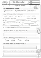 Vorschau - Arbeitsblätter - Lesetext Lesen und verstehen Märchen Sterntaler Klasse 2, 3, 4 - Seite 3