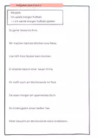 Vorschau - Arbeitsblätter - Das Futur I - Definition und Aufgaben - Seite 2