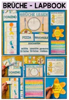 Vorschau - Mal- und Bastelvorlagen - BRÜCHE - Lapbook - Seite 1