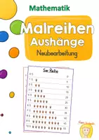 Vorschau - Poster - Aushang - Passend zum Malreihenpaket - Deckblatt