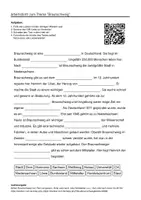 Vorschau - Arbeitsblätter - Arbeitsblätter zum Thema "Braunschweig" + Lösung & MP3 + Mindmap + Infografik - Deckblatt