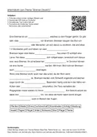 Vorschau - Arbeitsblätter - Lernplakat + Arbeitsblätter zum Thema "Bremse (Insekt)" + Lösung & MP3 + Infografik - Seite 1